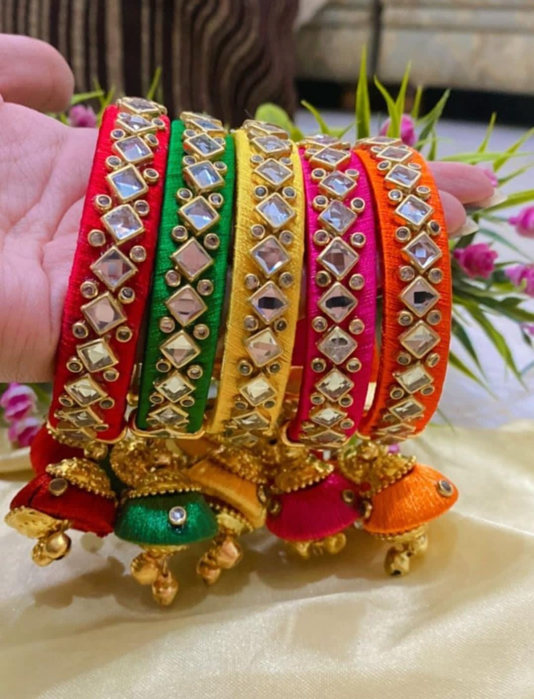 Traditional Silk Thread Bangles